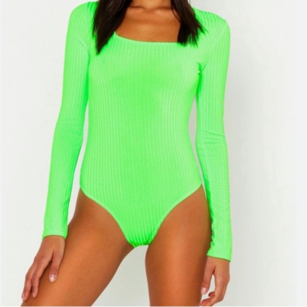 NWT Women’s Nike City Ready Seamless Tight Green Training Bodysuit Extra Large